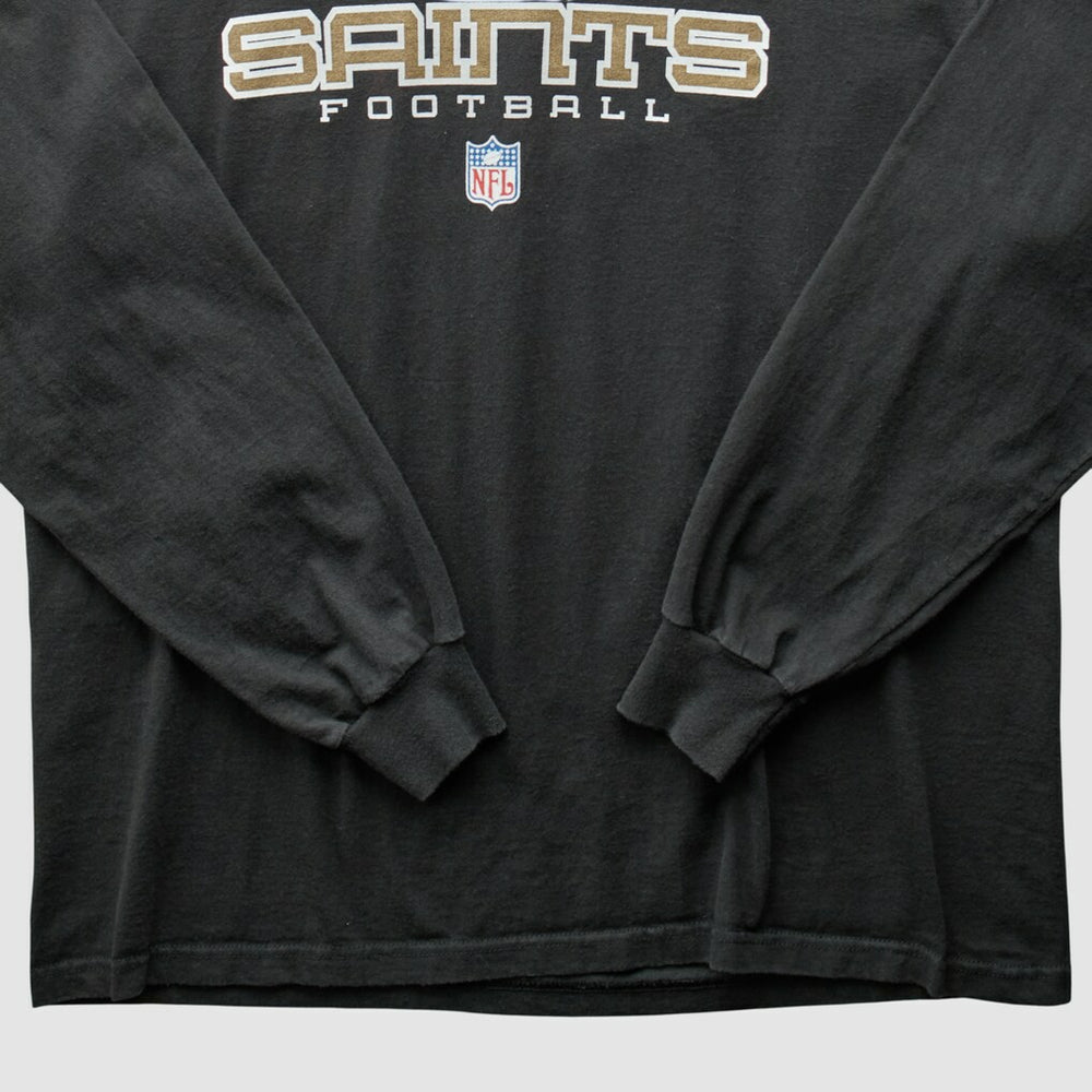 New Orleans Saints 2000s Long Sleeve T-shirt - Black T-shirts