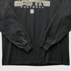 New Orleans Saints 2000s Long Sleeve T-shirt - Black T-shirts