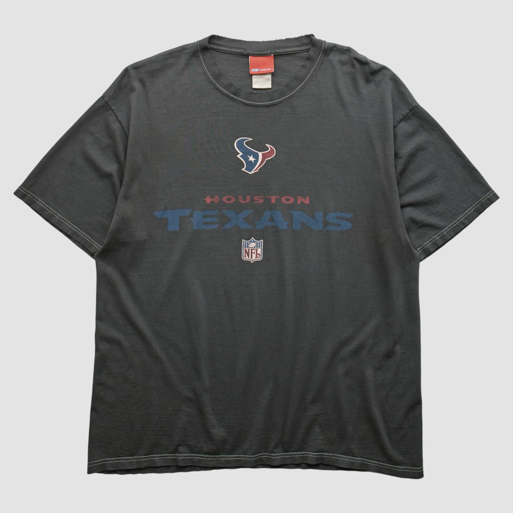 Houston Texans Reebok 2000s T-shirt - Charcoal T-shirts