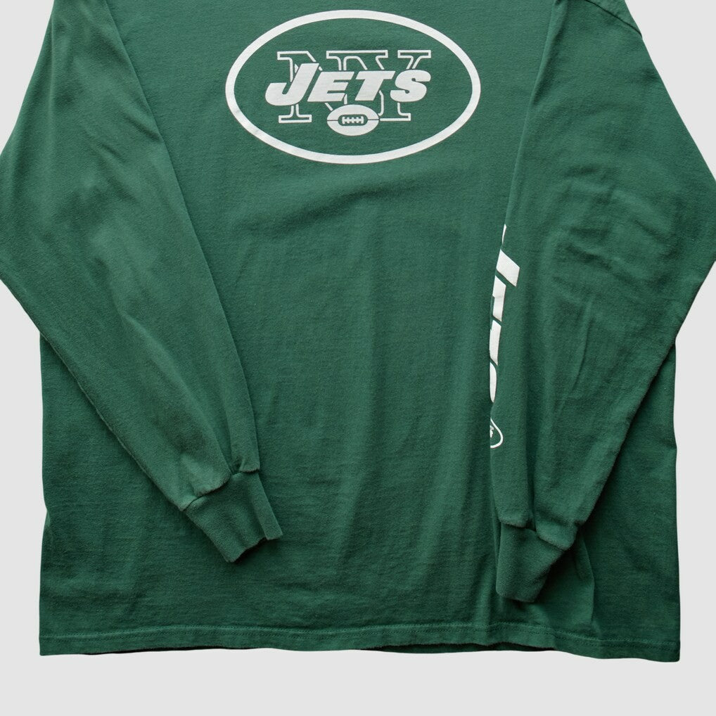 New York Jets 2010s Long Sleeve T-shirt - Green T-shirts