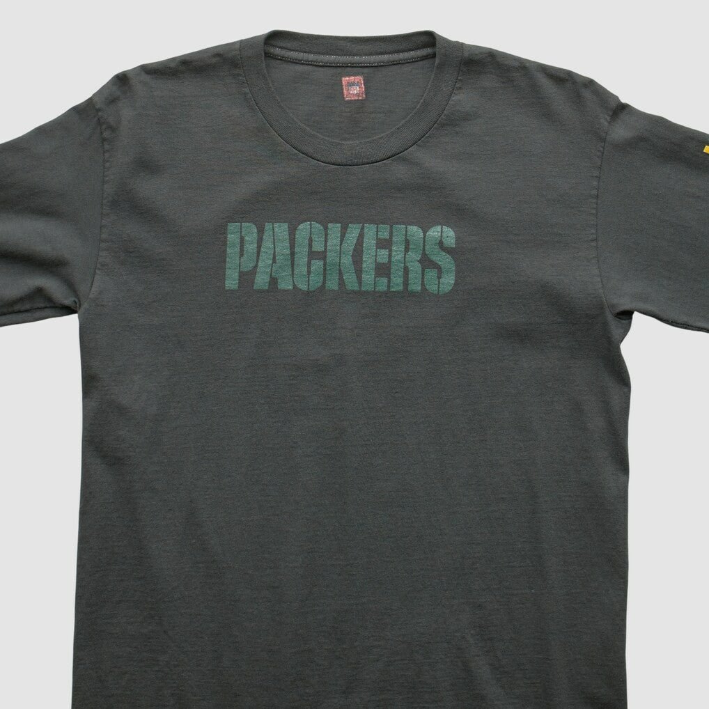 Green Bay Packers NFL 2000s Long Sleeve T-shirt - Charcoal T-shirts