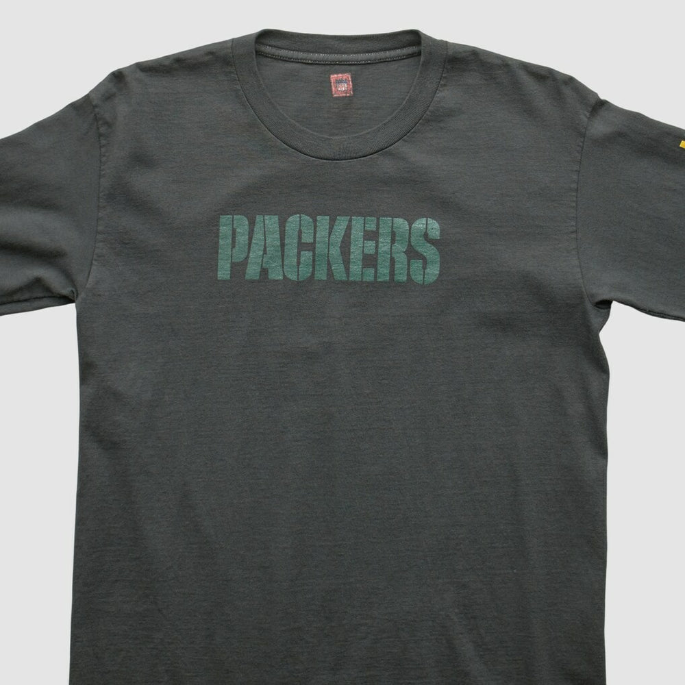 Green Bay Packers NFL 2000s Long Sleeve T-shirt - Charcoal T-shirts