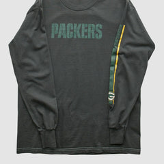 Green Bay Packers NFL 2000s Long Sleeve T-shirt - Charcoal T-shirts