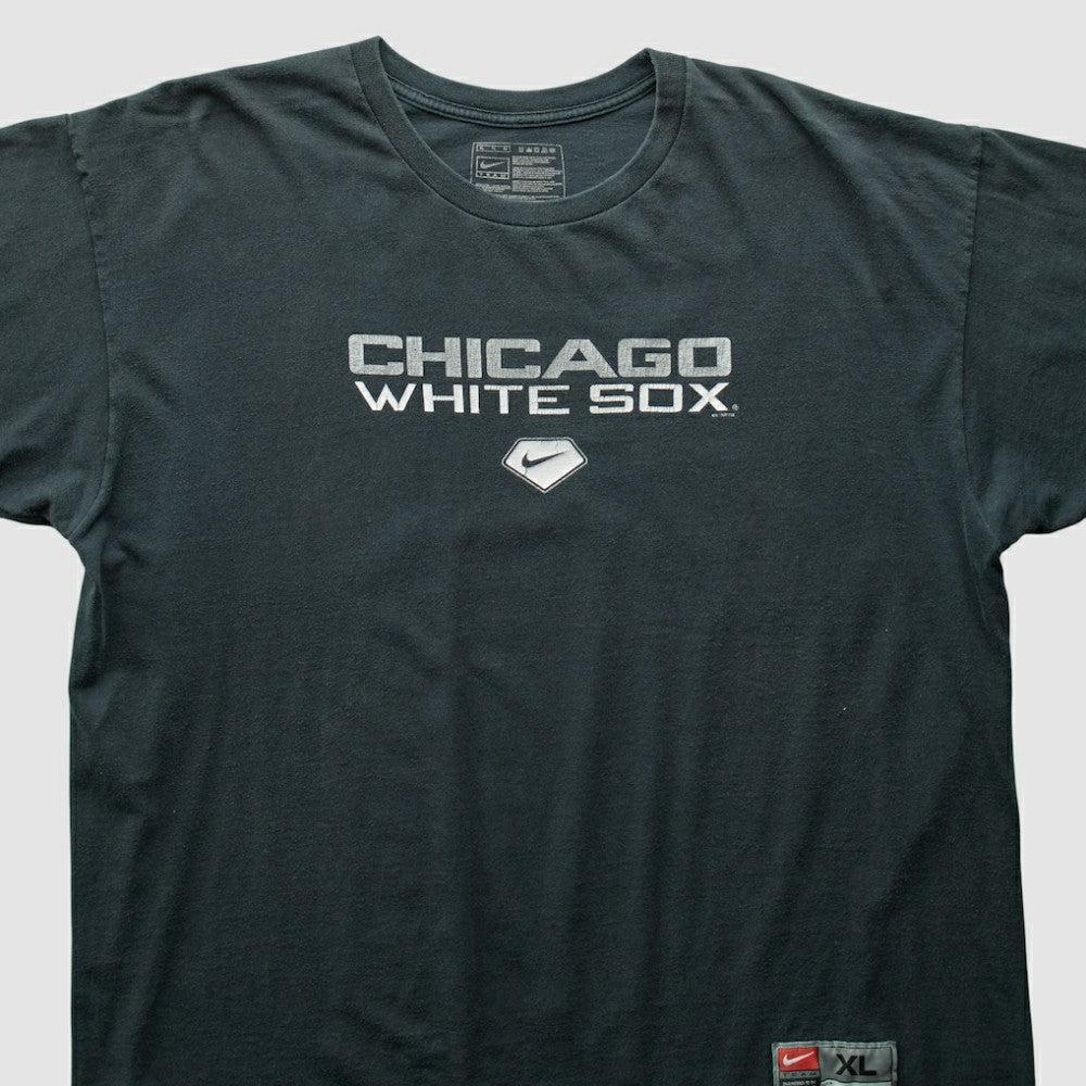 Chicago White Sox Nike 2000s T-shirt - Black - 2XVintage T-shirts