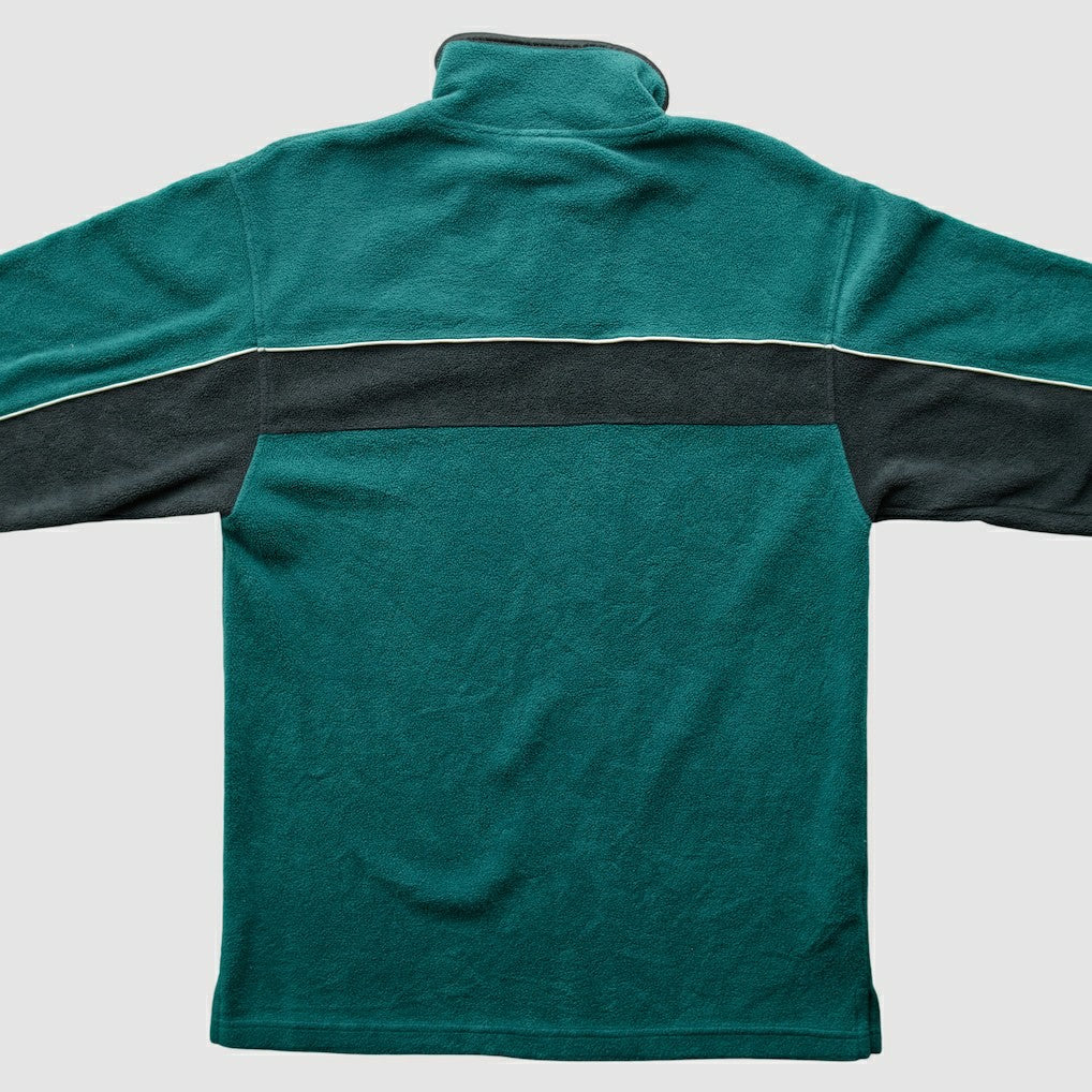 Philadelphia Eagles NFL 2000s 1/4 Zip Sweatshirt - Green Sweatshirts