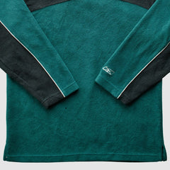 Philadelphia Eagles NFL 2000s 1/4 Zip Sweatshirt - Green Sweatshirts