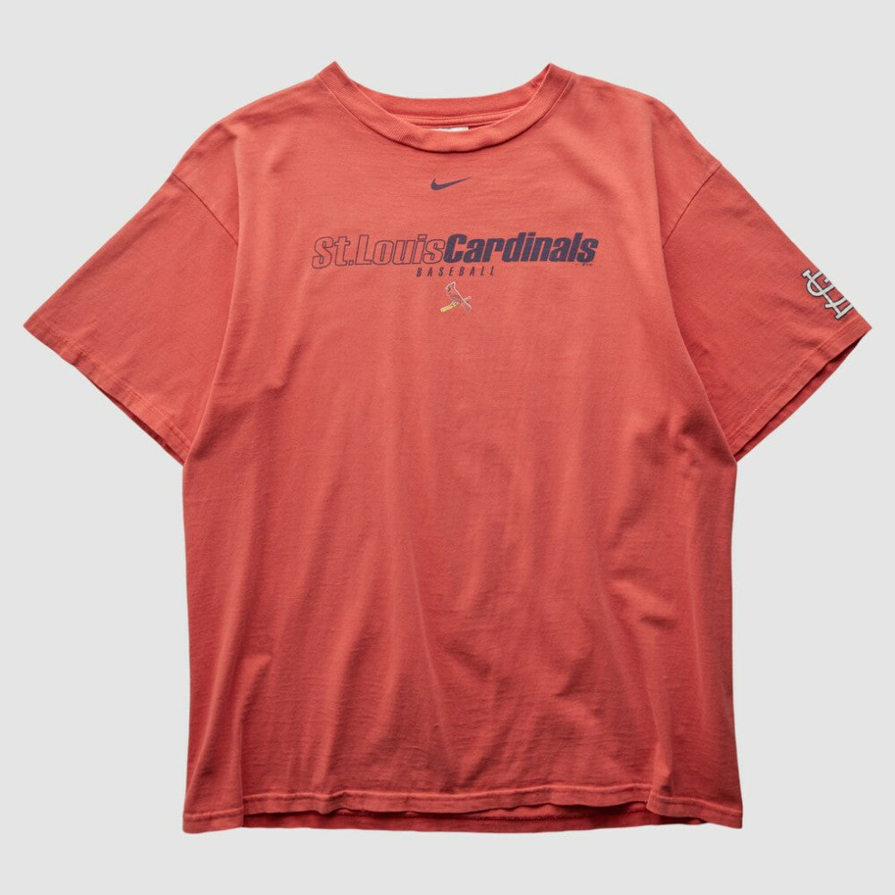 St. Louis Cardinals Nike 2000s T-shirt - Red - Vintage T-shirts