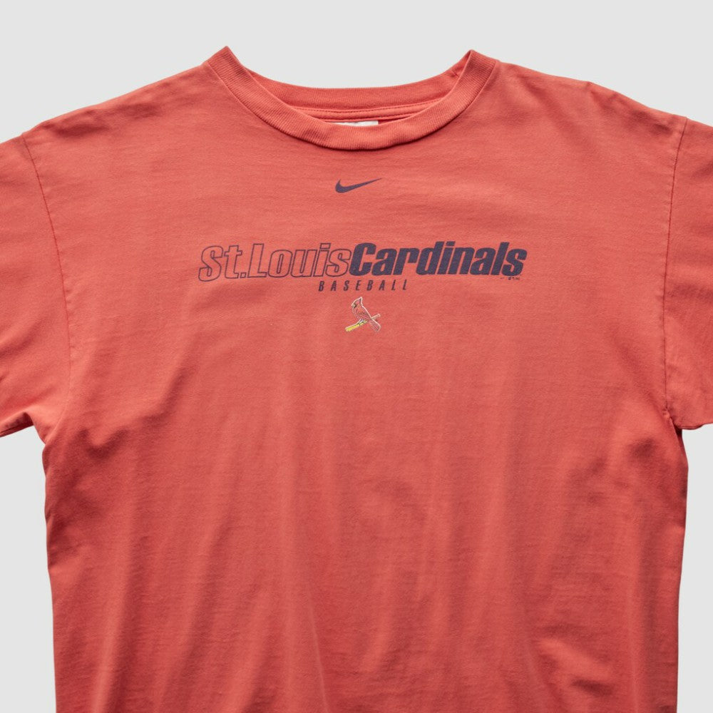 St. Louis Cardinals Nike 2000s T-shirt - Red - Vintage T-shirts