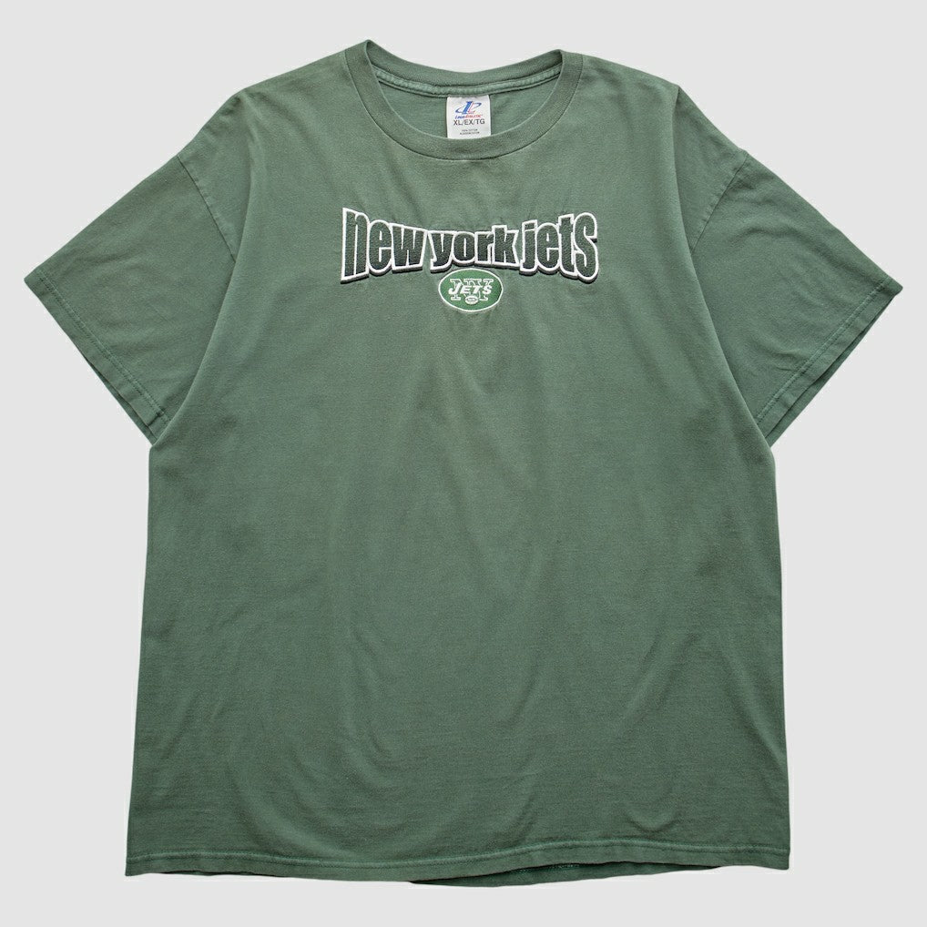 New York Jets Logo Athletic 2000s T-shirt - Green T-shirts