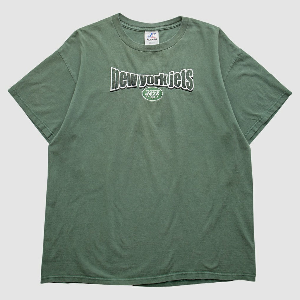 New York Jets Logo Athletic 2000s T-shirt - Green T-shirts