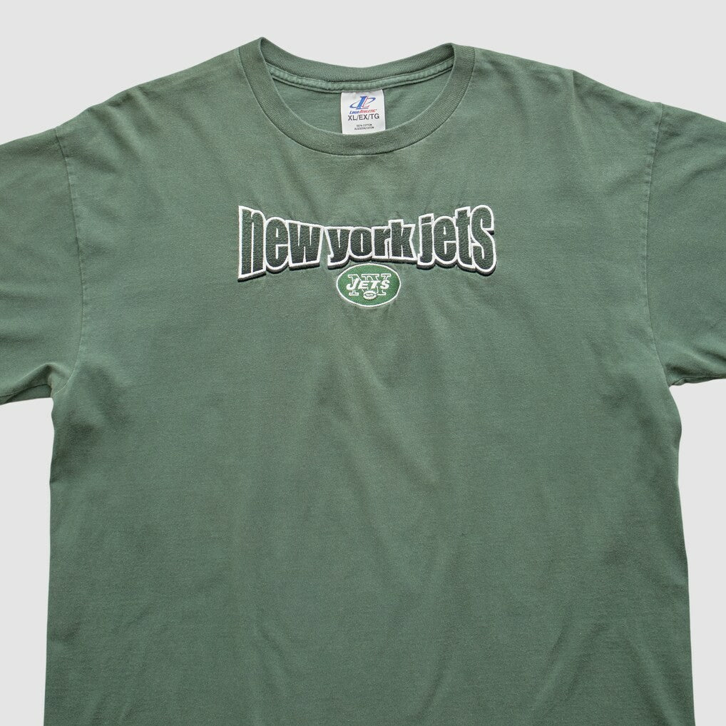 New York Jets Logo Athletic 2000s T-shirt - Green T-shirts