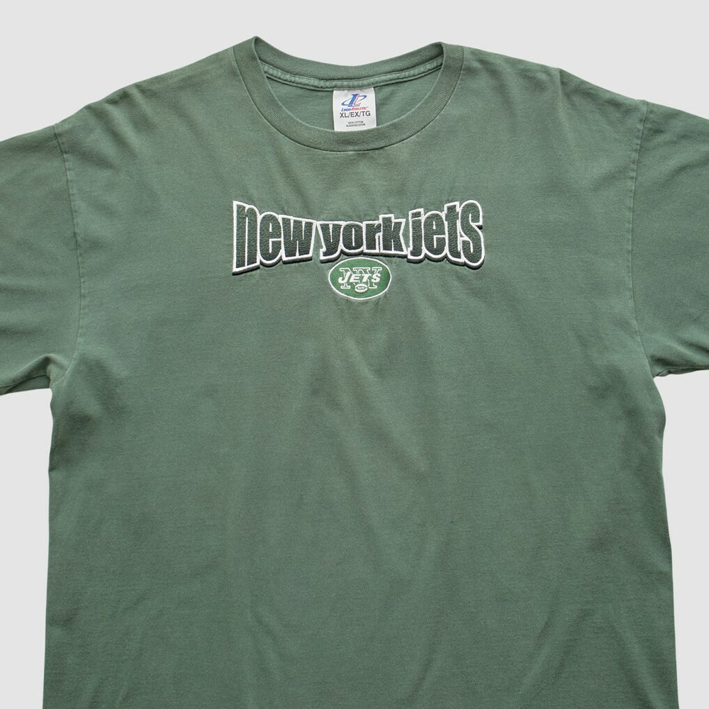 New York Jets Logo Athletic 2000s T-shirt - Green T-shirts