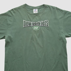 New York Jets Logo Athletic 2000s T-shirt - Green T-shirts
