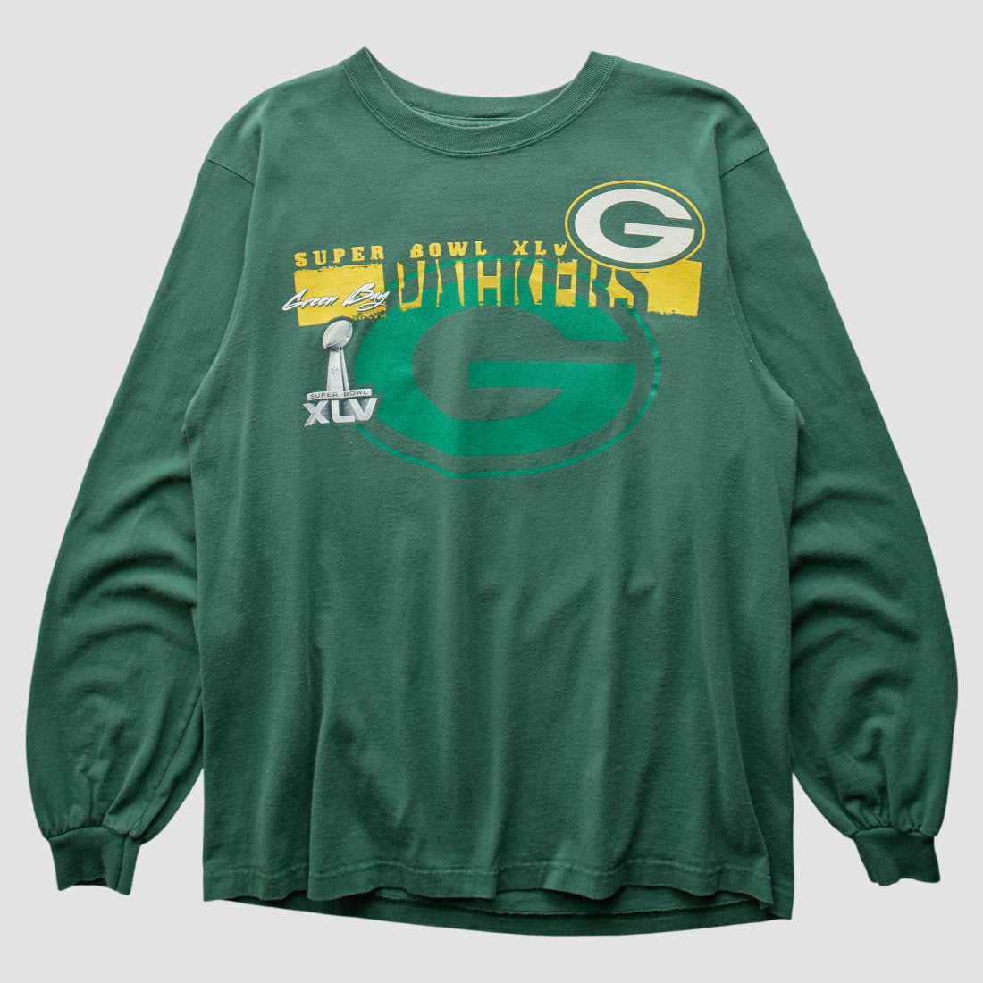 Green Bay Packers 2011 Long Sleeve T-shirt - Green T-shirts