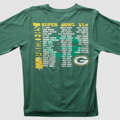 Green Bay Packers 2011 Long Sleeve T-shirt - Green T-shirts