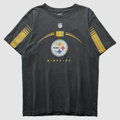 Pittsburgh Steelers Reebok 2000s T-shirt - Charcoal T-shirts