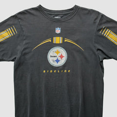 Pittsburgh Steelers Reebok 2000s T-shirt - Charcoal T-shirts