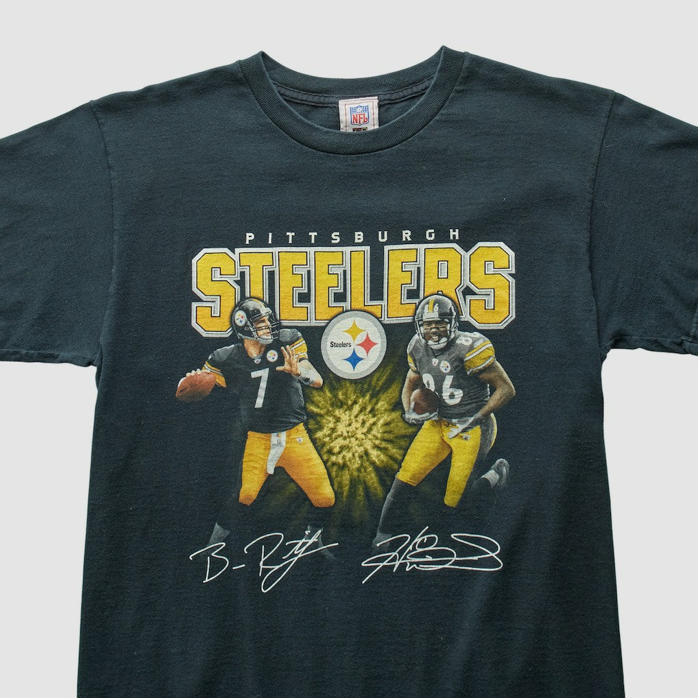 Pittsburgh Steelers NFL 2000s T-shirt - Black T-shirts