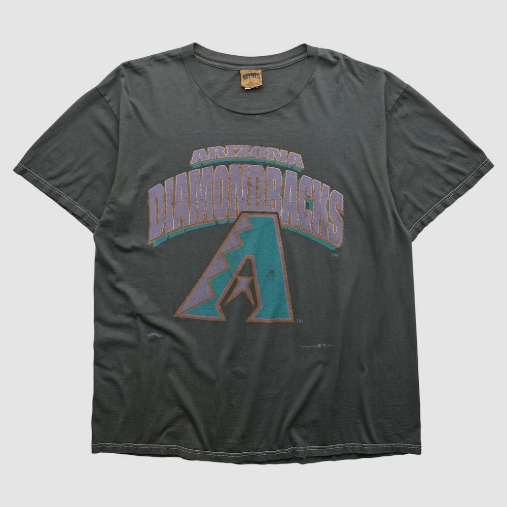 Arizona Diamondbacks Nutmeg Mills 90s T-shirt - Charcoal - XVintage T-shirts
