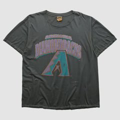 Arizona Diamondbacks Nutmeg Mills 90s T-shirt - Charcoal - XVintage T-shirts