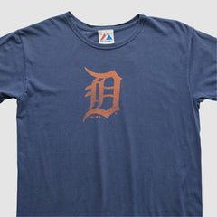 Detroit Tigers Majestic 2010s T-shirt - Navy - Vintage T-shirts