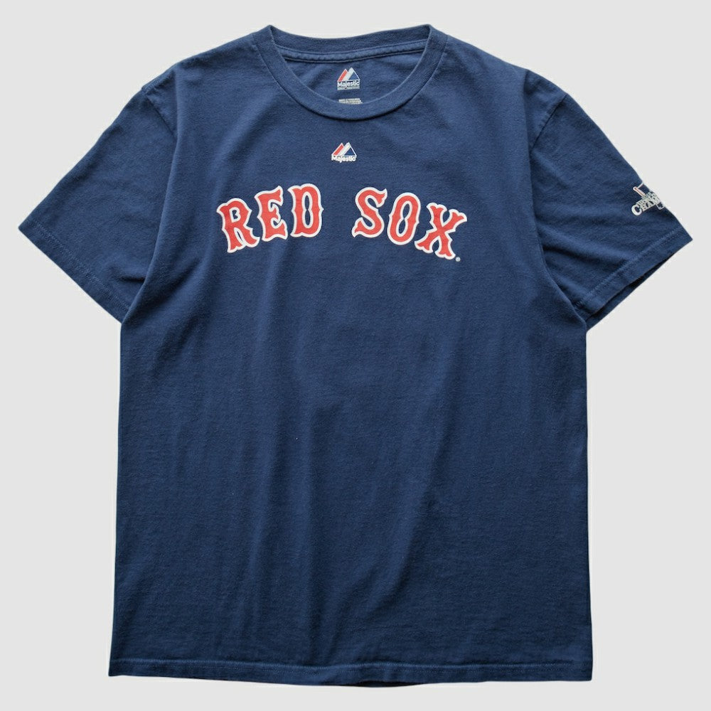 Boston Red Sox Majestic 2013 T-shirt - Navy - XVintage T-shirts