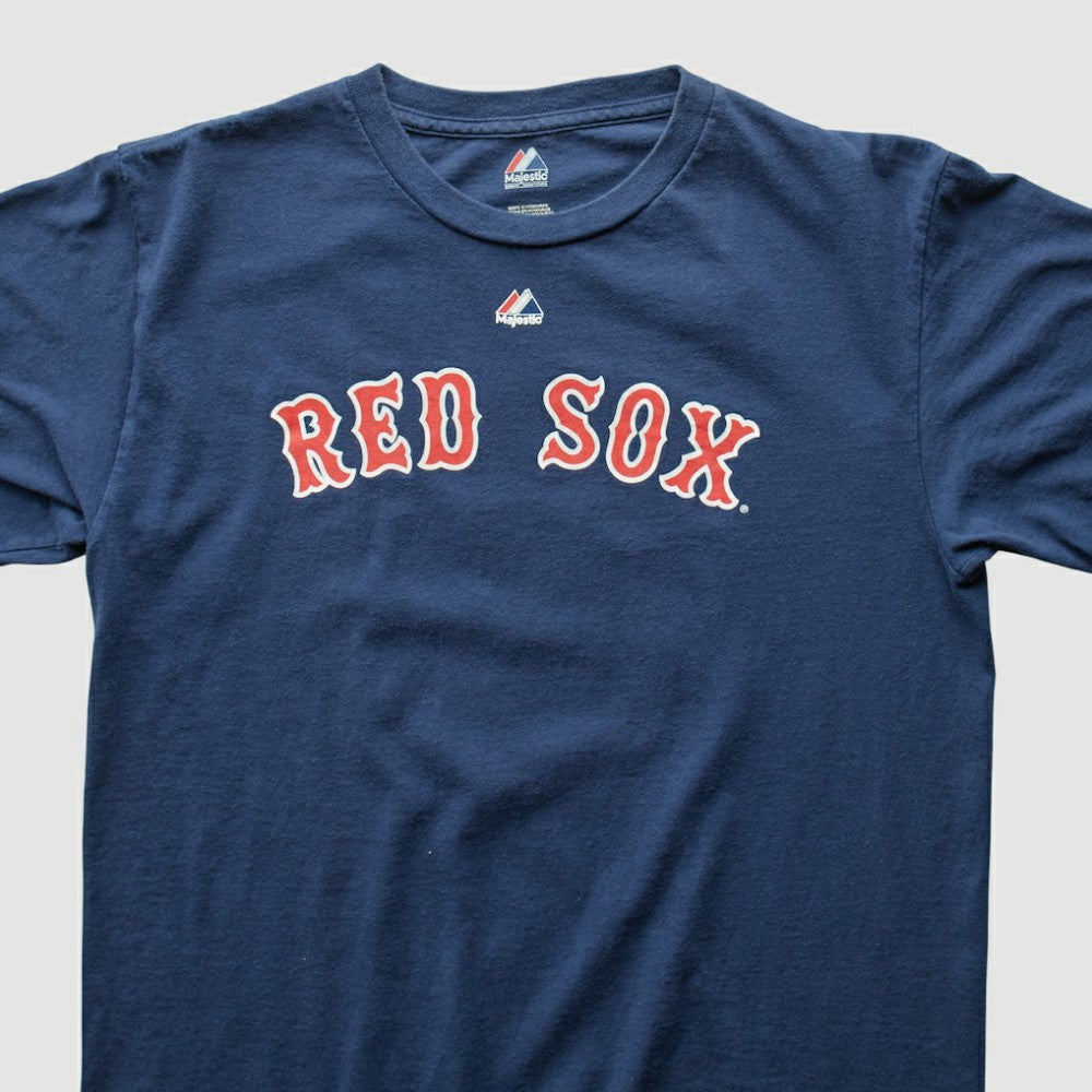 Boston Red Sox Majestic 2013 T-shirt - Navy - XVintage T-shirts