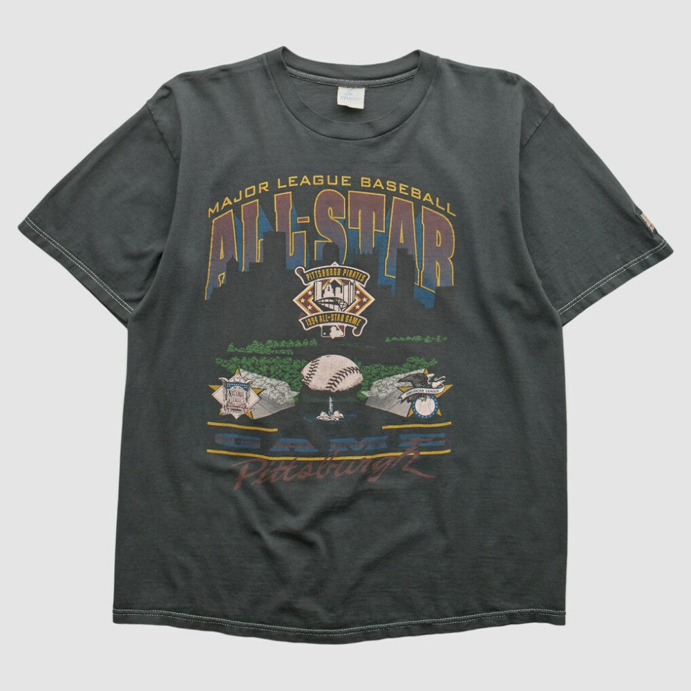 MLB All-Star Game Starter 1994 T-shirt - Charcoal - Vintage T-shirts