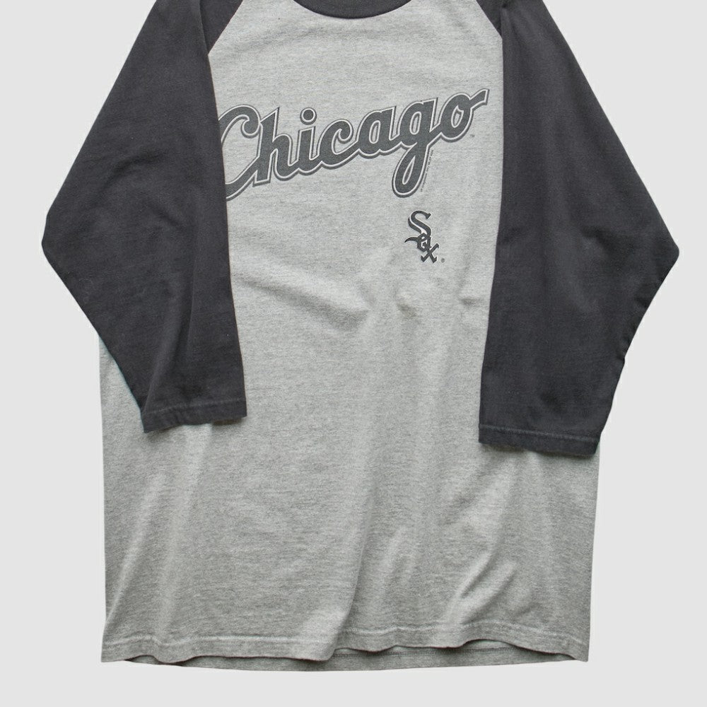Chicago White Sox Lee Apparel 2000s T-shirt - Heather Gray - Vintage T-shirts