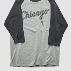 Chicago White Sox Lee Apparel 2000s T-shirt - Heather Gray - Vintage T-shirts