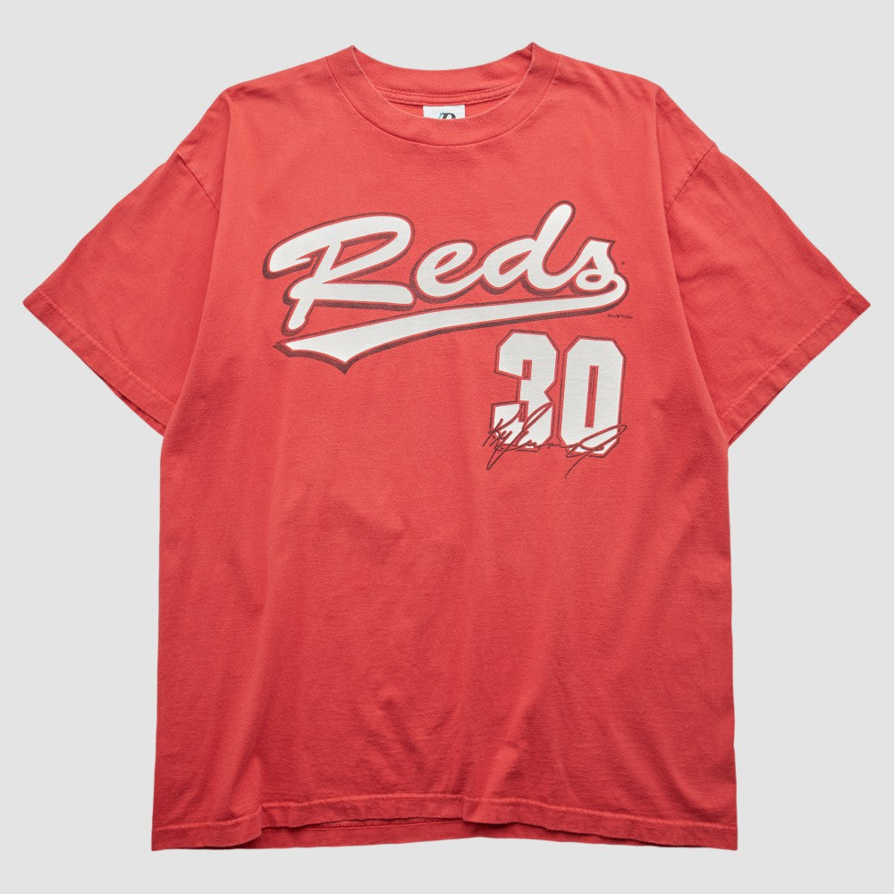 Cincinnati Reds Dynasty 2000 T-shirt - Red - Vintage T-shirts