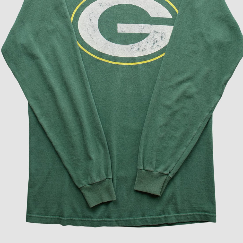 Green Bay Packers Reebok 2000s Long Sleeve T-shirt - Green T-shirts
