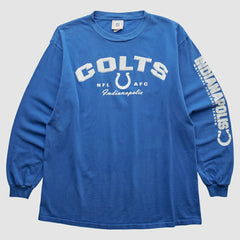 Indianapolis Colts NFL 2000s Long Sleeve T-shirt - Blue T-shirts
