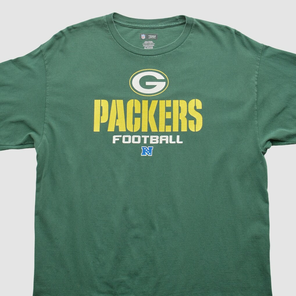Green Bay Packers NFL 2010s Long Sleeve T-shirt - Green T-shirts