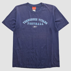 Tennessee Titans Reebok 2000s T-shirt - Navy T-shirts