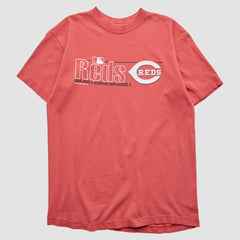 Cincinnati Reds Majestic 2000 T-shirt - Red - Vintage T-shirts