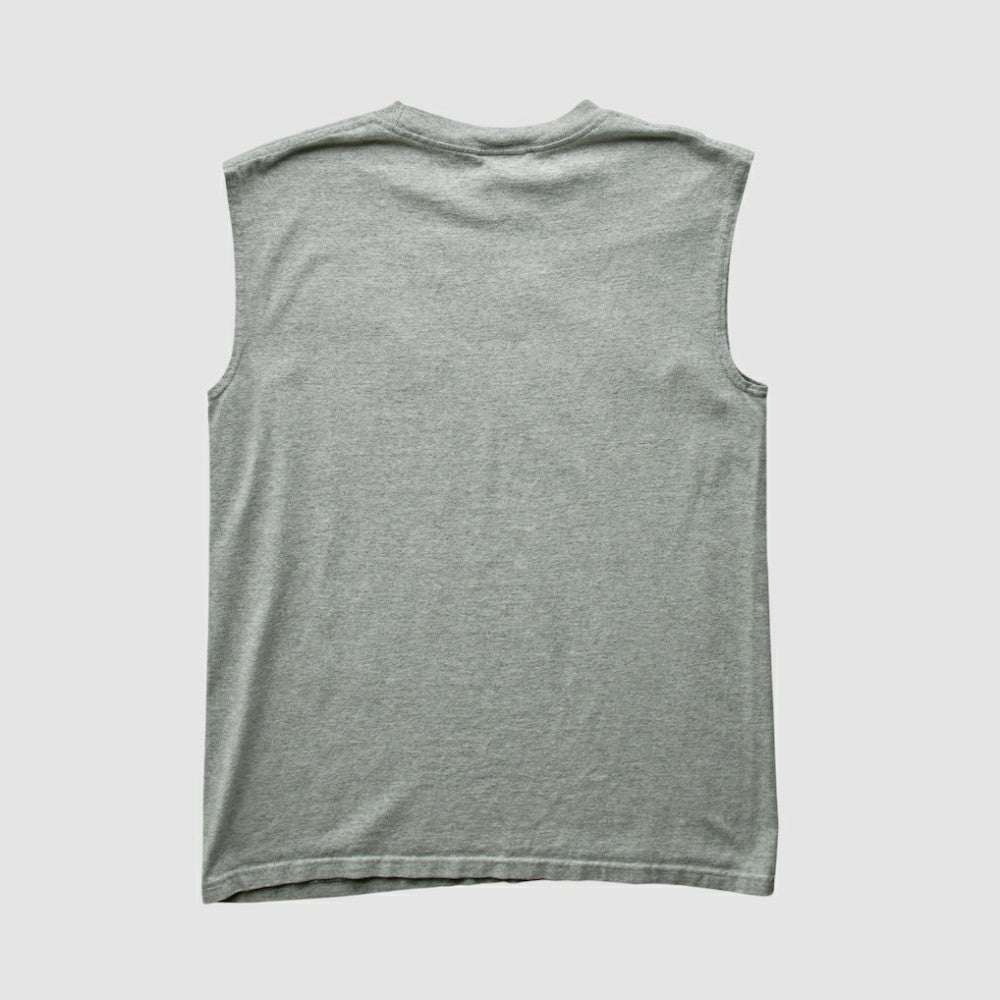 Chicago Cubs CSA 2000s Tank - Heather Gray - Vintage Tanks