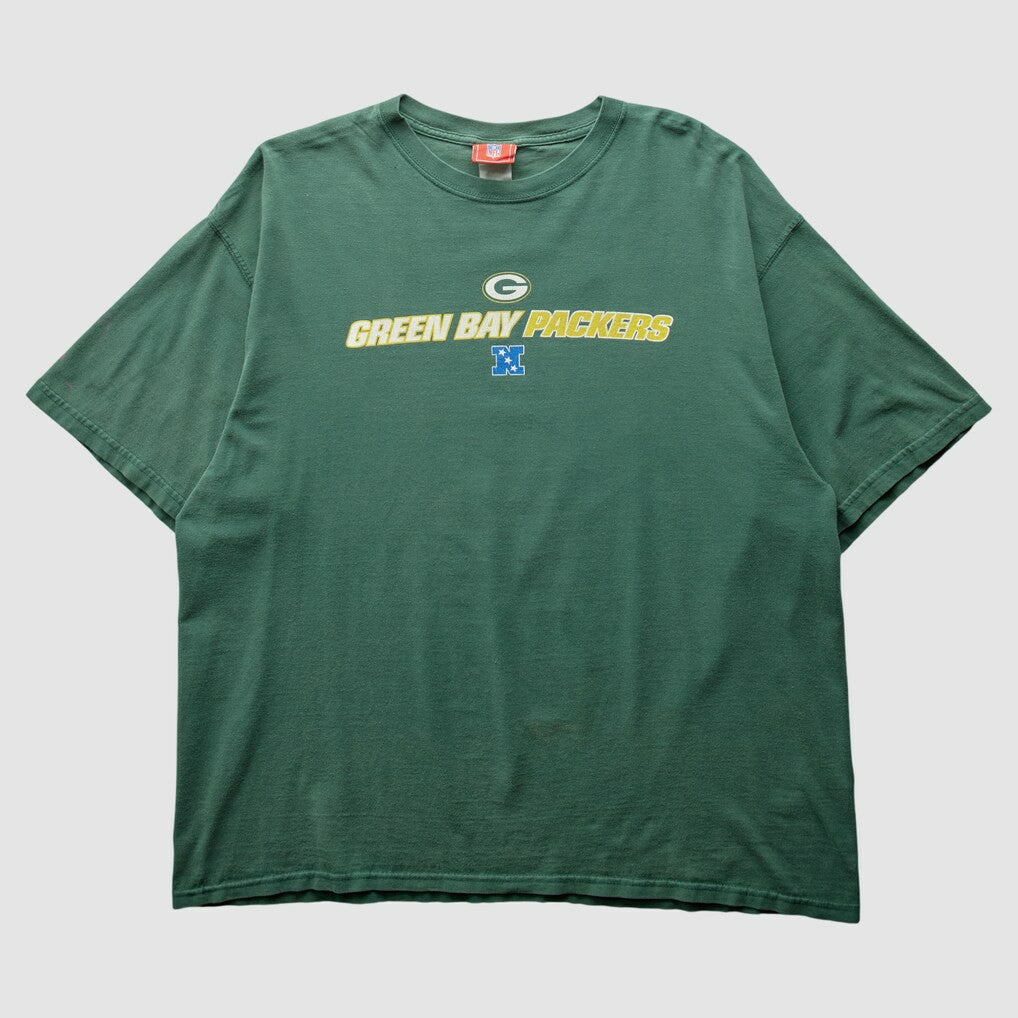 Green Bay Packers NFL 2000s T-shirt - Green T-shirts
