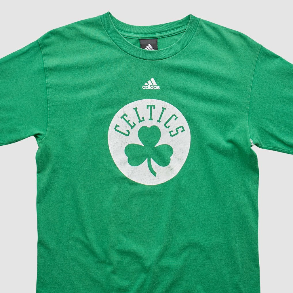 Boston Celtics 2010s Long Sleeve T-shirt Green Vintage - Adidas