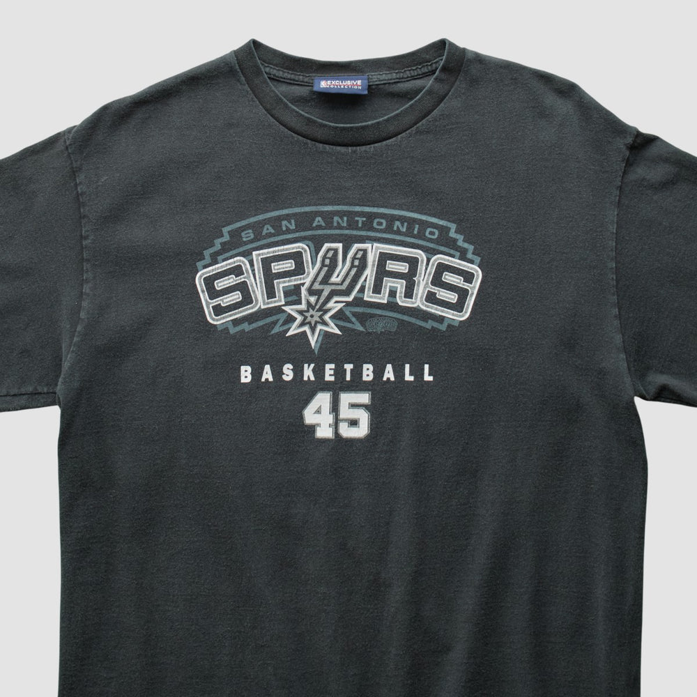 San Antonio Spurs Jansport 2010s T-shirt Black Vintage - Vintage