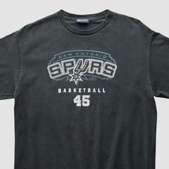 San Antonio Spurs Jansport 2010s T-shirt Black Vintage - Vintage