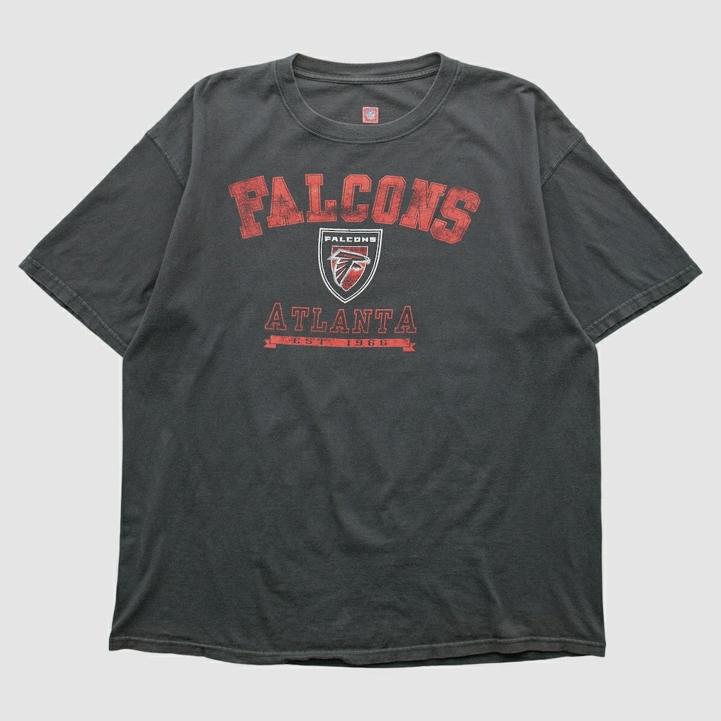 Atlanta Falcons NFL 2000s T-shirt - Charcoal T-shirts