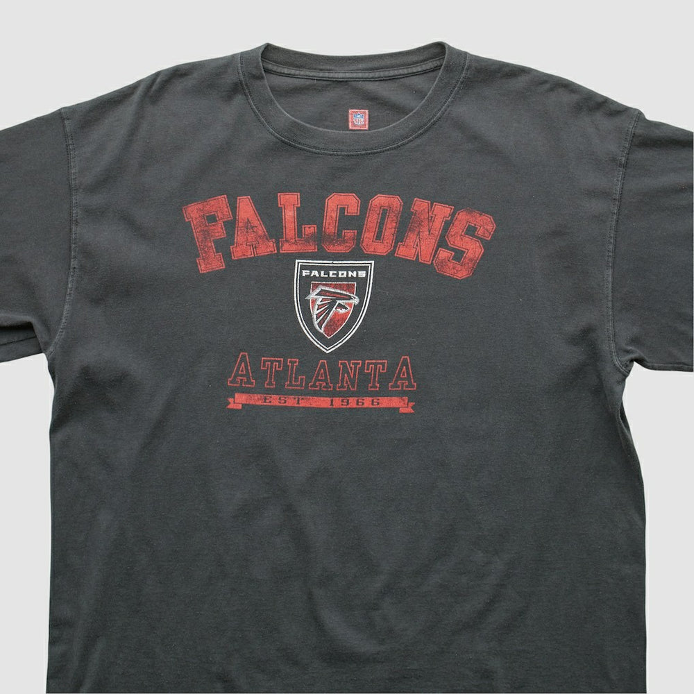 Atlanta Falcons NFL 2000s T-shirt - Charcoal T-shirts