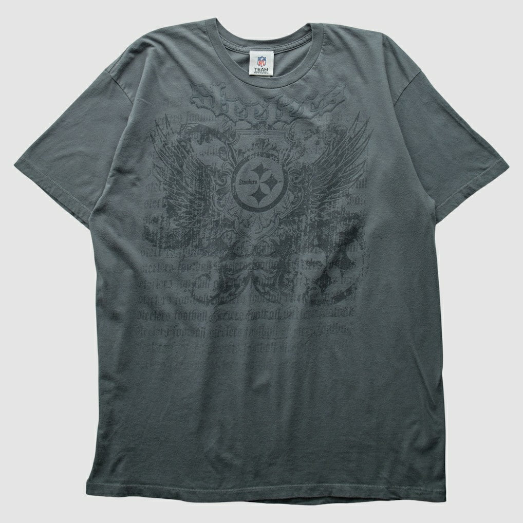 Pittsburgh Steelers NFL 2010s T-shirt - Charcoal T-shirts