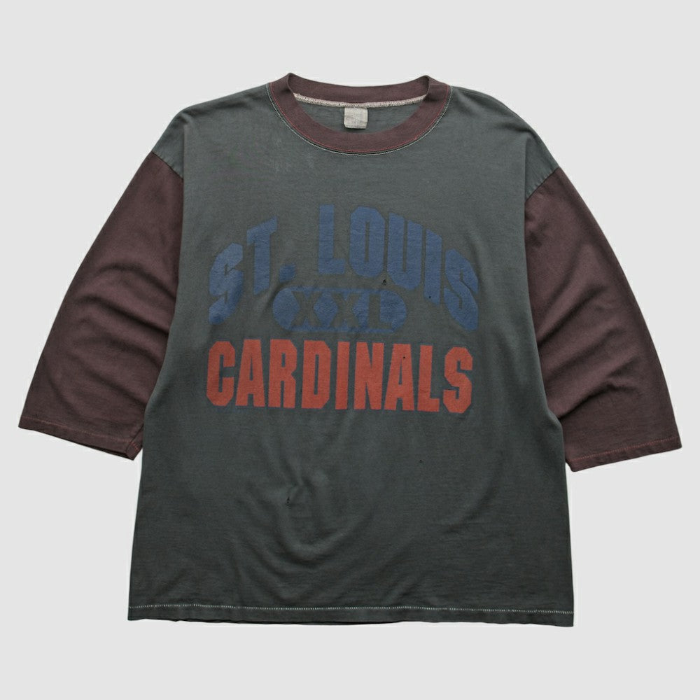 St. Louis Cardinals 90s T-shirt - Charcoal - Vintage T-shirts