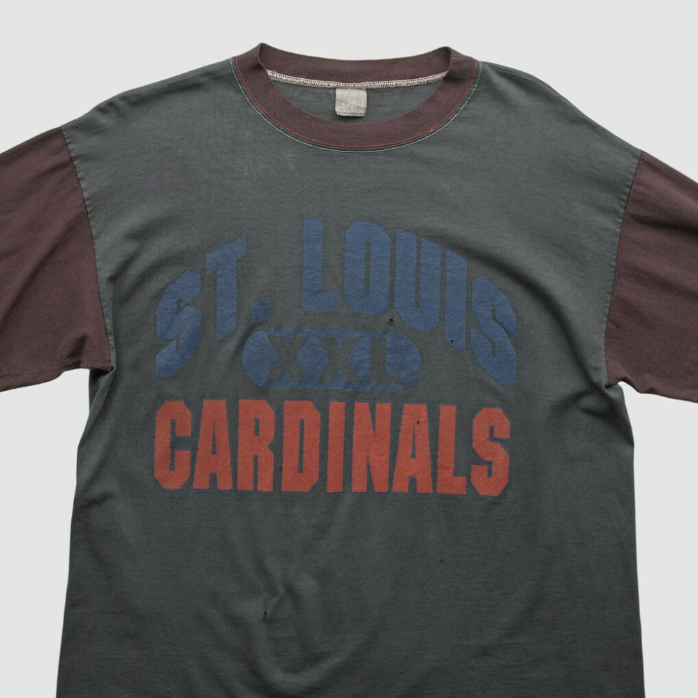 St. Louis Cardinals 90s T-shirt - Charcoal - Vintage T-shirts