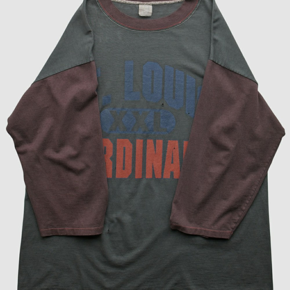 St. Louis Cardinals 90s T-shirt - Charcoal - Vintage T-shirts