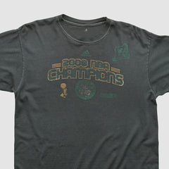 Boston Celtics 2008 T-shirt Charcoal Vintage - Adidas