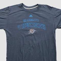 Oklahoma City Thunder 2010s Long Sleeve T-shirt Navy Vintage - Adidas
