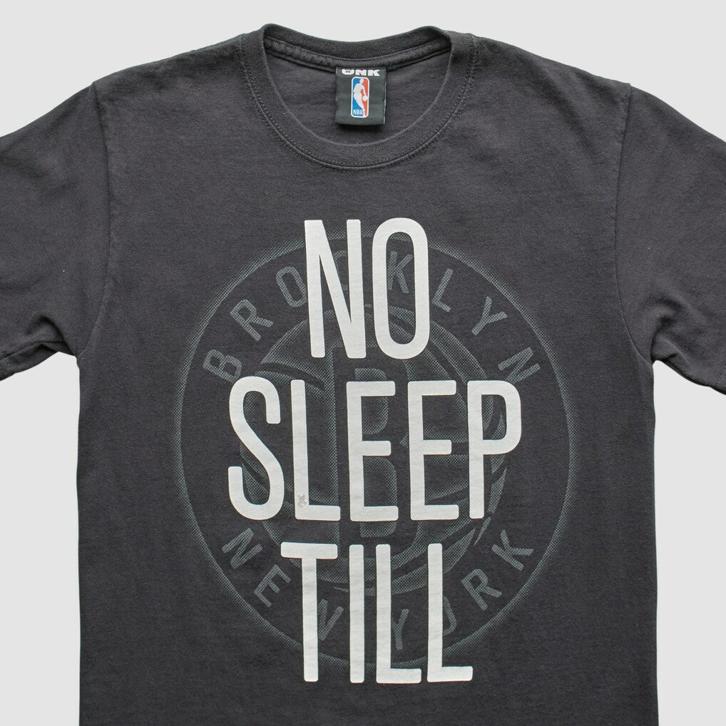 Brooklyn Nets UNK 2012 T-shirt Charcoal Vintage - Vintage